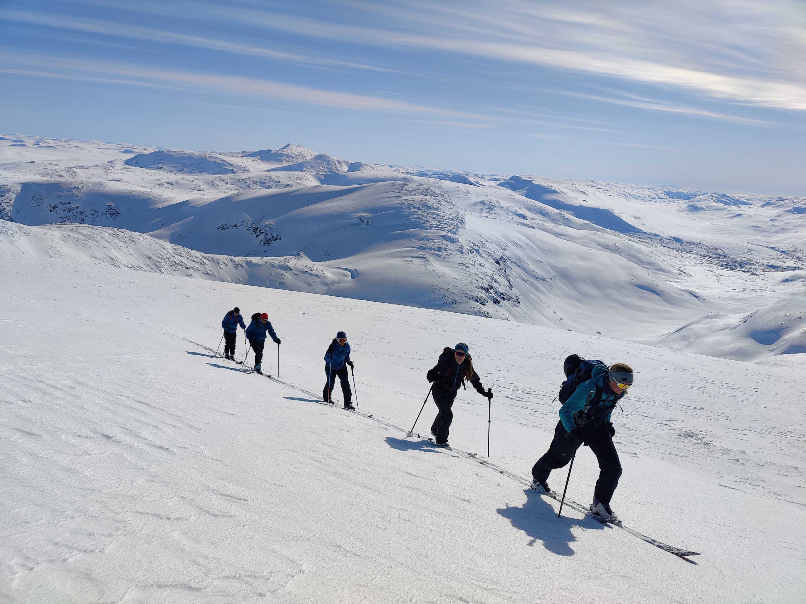 lite skibilde bakgrunn